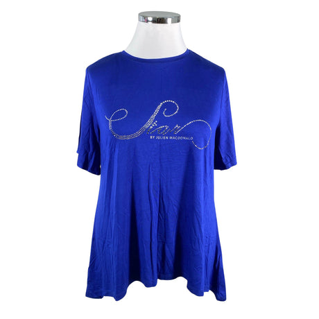 Unisex Star by Julien Macdonald - Tricot tunic, size 44 - Blue ()
