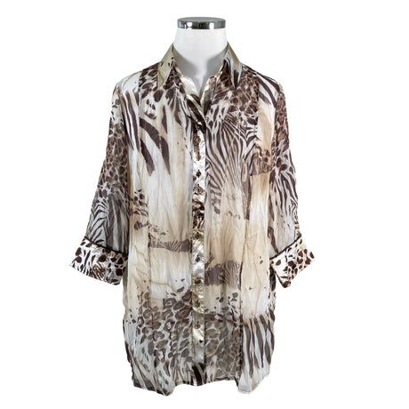 Unisex Stenau - Schiffon dress, size 44 - Gray ()