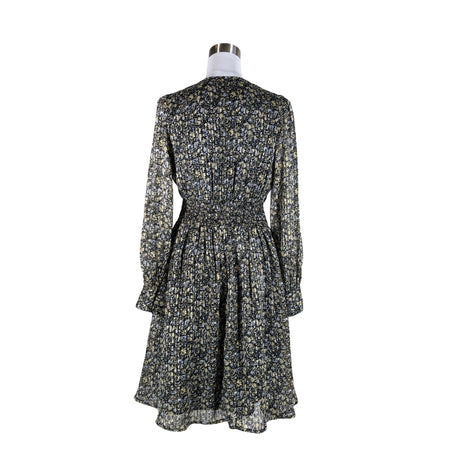 Unisex Y.A.S - Schiffon dress, size 36 - Black (2)