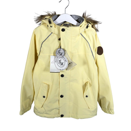 Unisex Gullkorn Design - Spring/Fall jacket, size 110 - 116 - Yellow ()