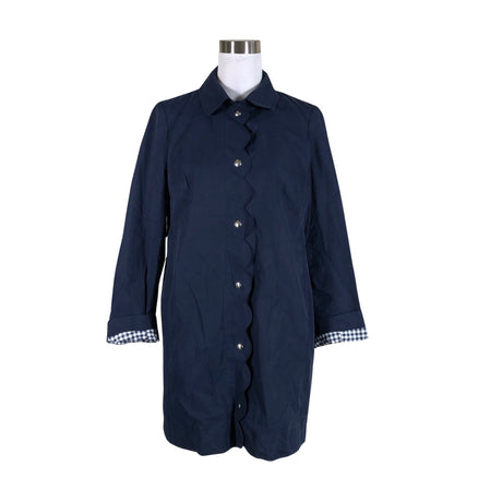 Unisex J.Crew - Trench coat, size 36 - Blue ()