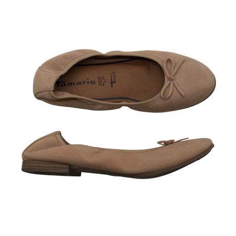Unisex Tamaris - Ballerinas, size 39 - Beige ()