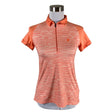 Unisex Peak Performance - Sports shirt, short sleeve, size 34 - Orange ()