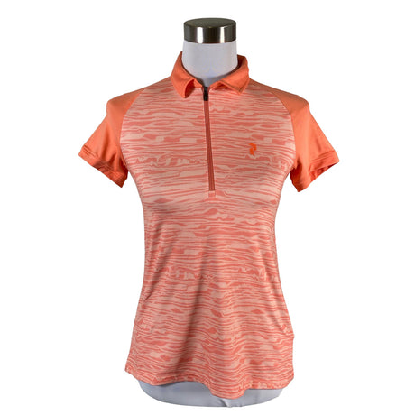 Unisex Peak Performance - Sports shirt, short sleeve, size 34 - Orange ()