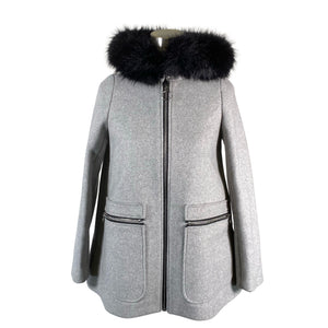 Unisex Maje - Wool coat, size 36 - Gray (1)