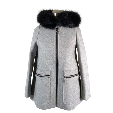 Unisex Maje - Wool coat, size 36 - Gray ()