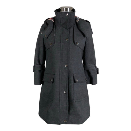Unisex Burberry - Wool coat, size 34 - Gray ()