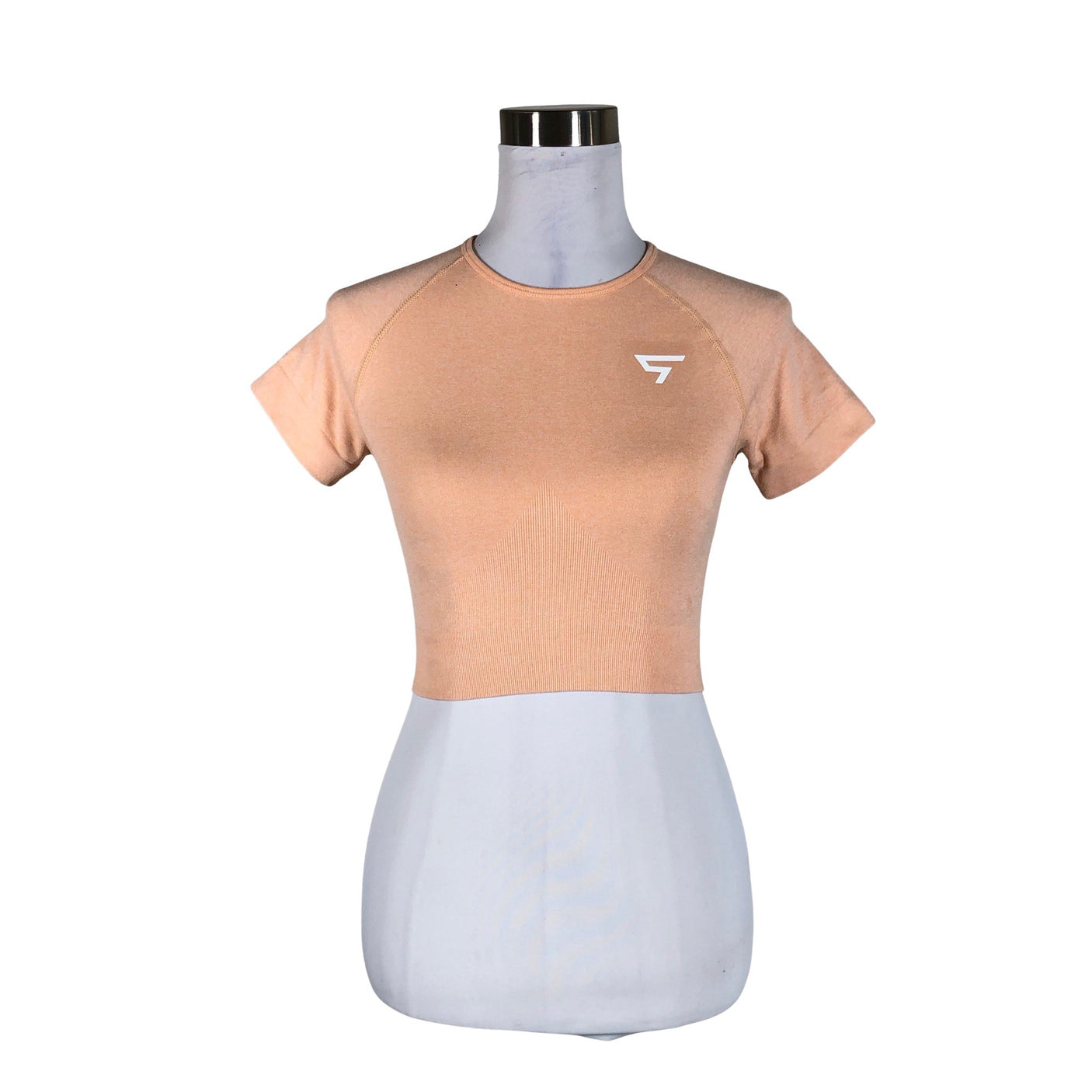 Unisex Squatproof - Sports shirt, short sleeve, size 36 - Orange (1)