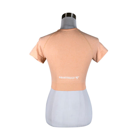 Unisex Squatproof - Sports shirt, short sleeve, size 36 - Orange (2)