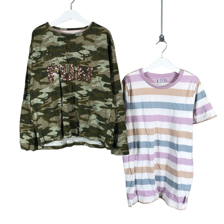 Unisex Minoti - Tricot shirt, size 146 - 152 - Green ()