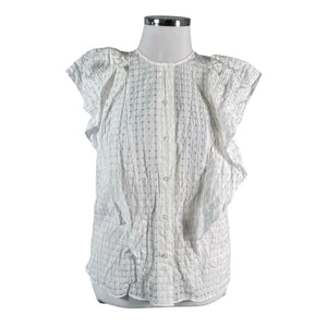 Unisex InWear - Short-sleeved blouse, size 42 - White (1)