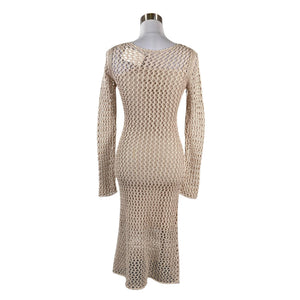 Unisex Margaret O'Leary - Knit dress, size 34 - Beige (3)