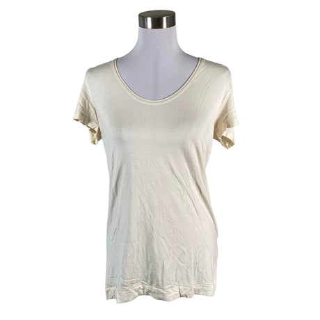 Unisex by Malene Birger - T-shirt, size 36 - Natural white ()