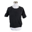 Unisex Samsoe&Samsoe - Short-sleeved blouse, size 34 - Black ()