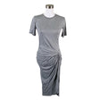 Unisex by Malene Birger - Tricot dress, size 36 - Gray ()