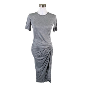 Unisex by Malene Birger - Tricot dress, size 36 - Gray (1)