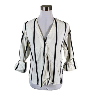 Unisex by Malene Birger - Blouse, size 34 - Natural white (1)