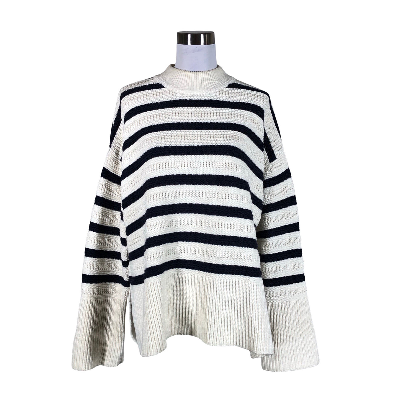 Unisex Samsoe&Samsoe - Knit tunic, size 36 - Natural white (1)