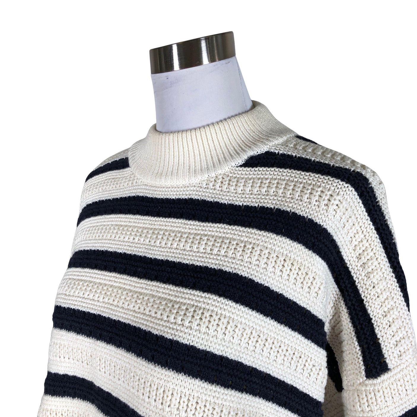 Unisex Samsoe&Samsoe - Knit tunic, size 36 - Natural white (3)