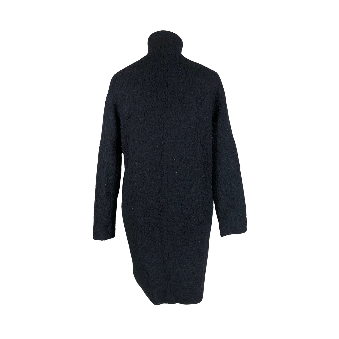 Unisex Samsoe&Samsoe - Wool coat, size 34 - Black (2)