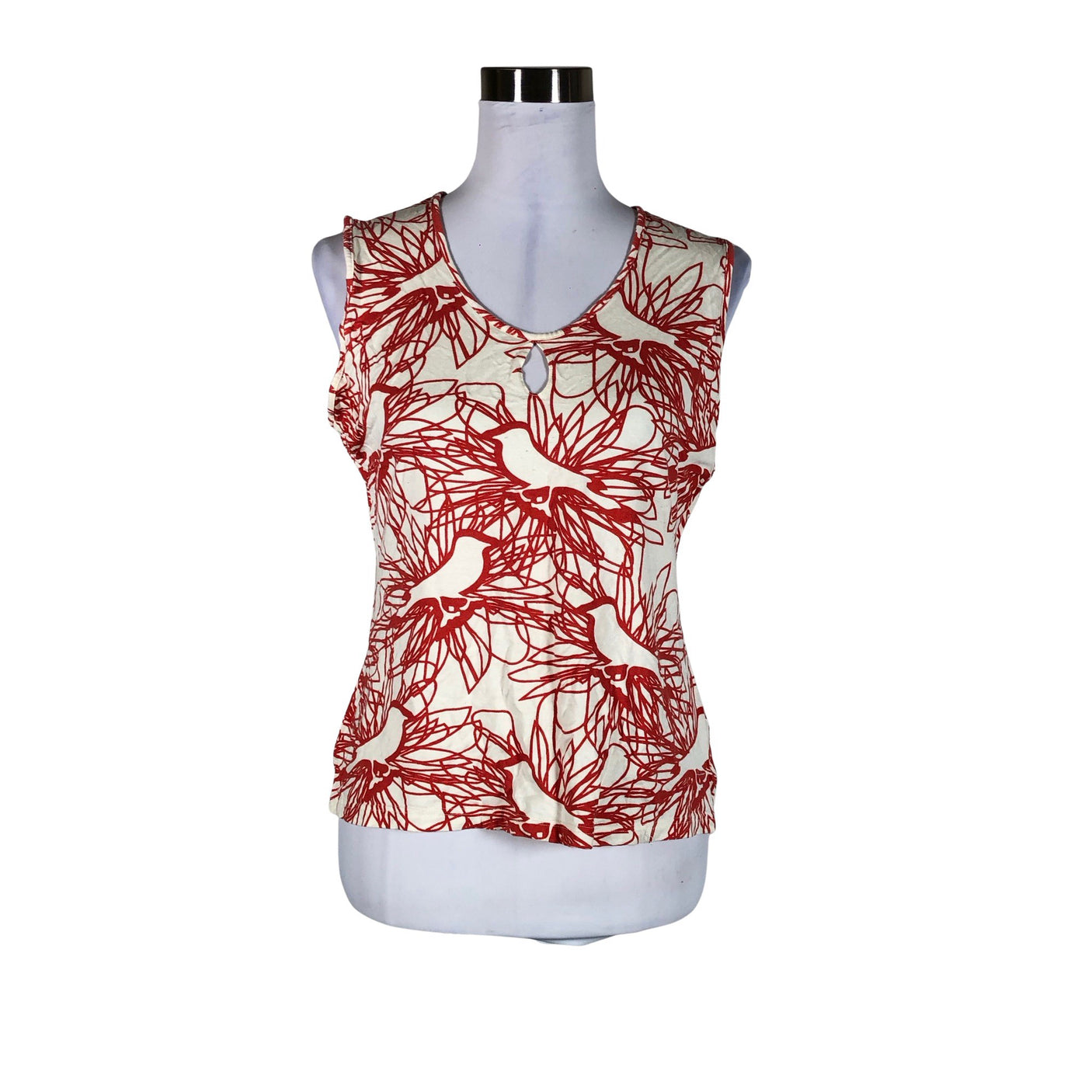 Unisex Nanso - Tricot tank top, size 40 - Natural white (1)
