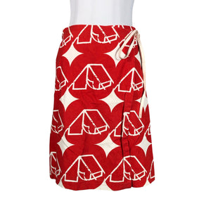 Unisex IVANAhelsinki - Fabric skirt, size 38 - Red (1)