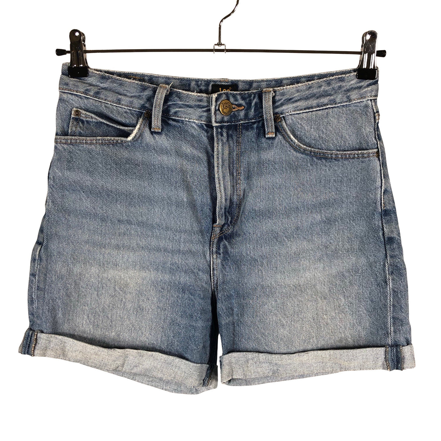 Unisex Lee - Denim shorts, size W27 - Light blue (1)