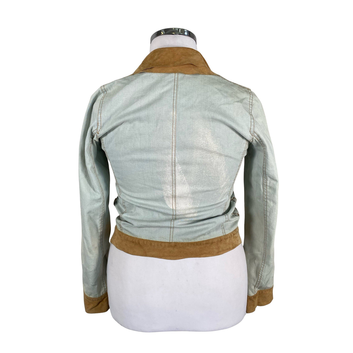 Unisex SportStaff - Denim jacket, size 42 - Light blue (2)