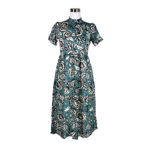 Unisex Samsoe&Samsoe - Schiffon dress, size 36 - Green (1)