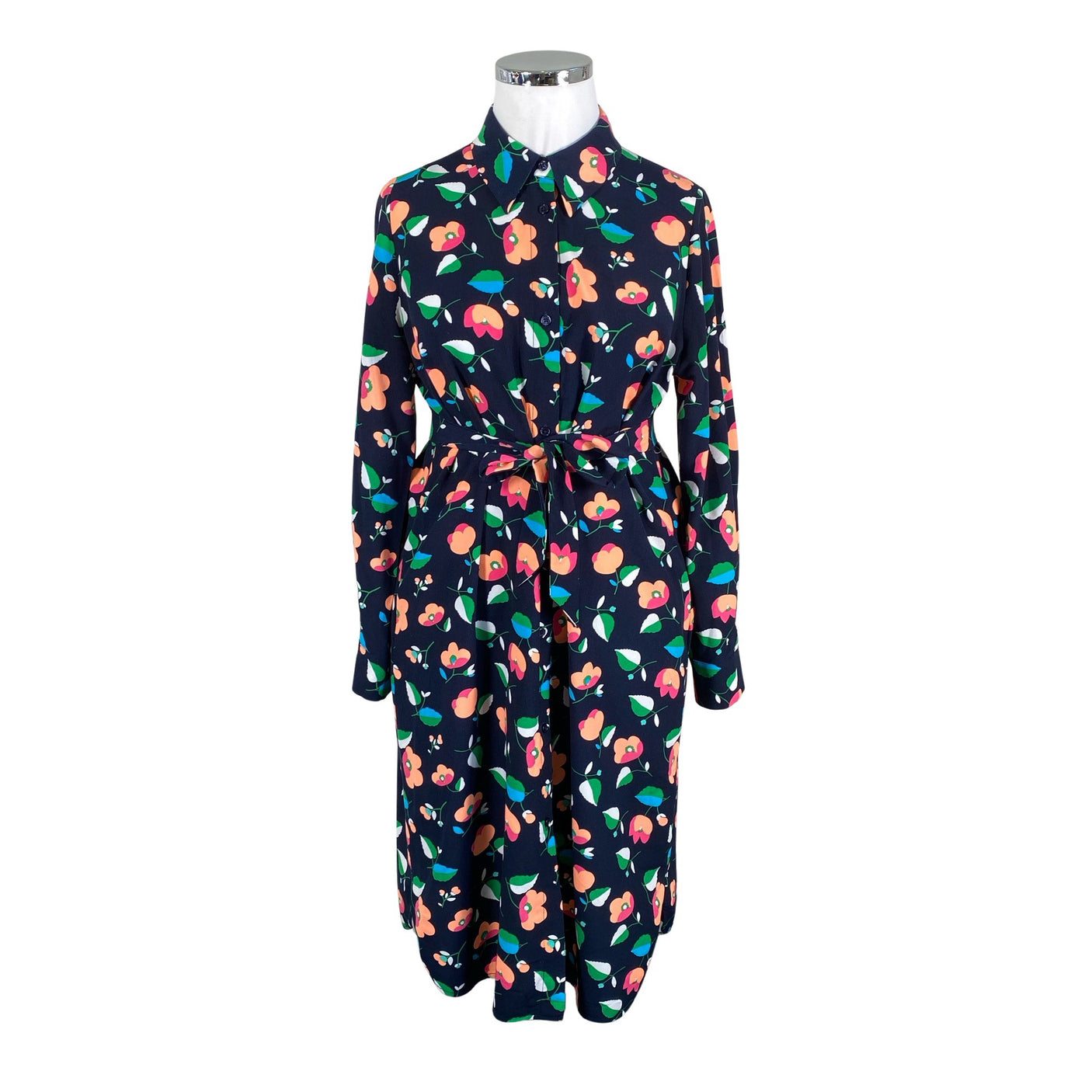 Unisex Essentiel Antwerp - Schiffon dress, size 42 - Blue (1)