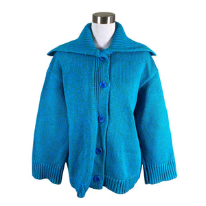 Unisex Samsoe&Samsoe - Cardigan, size 36 - Turquoise (1)