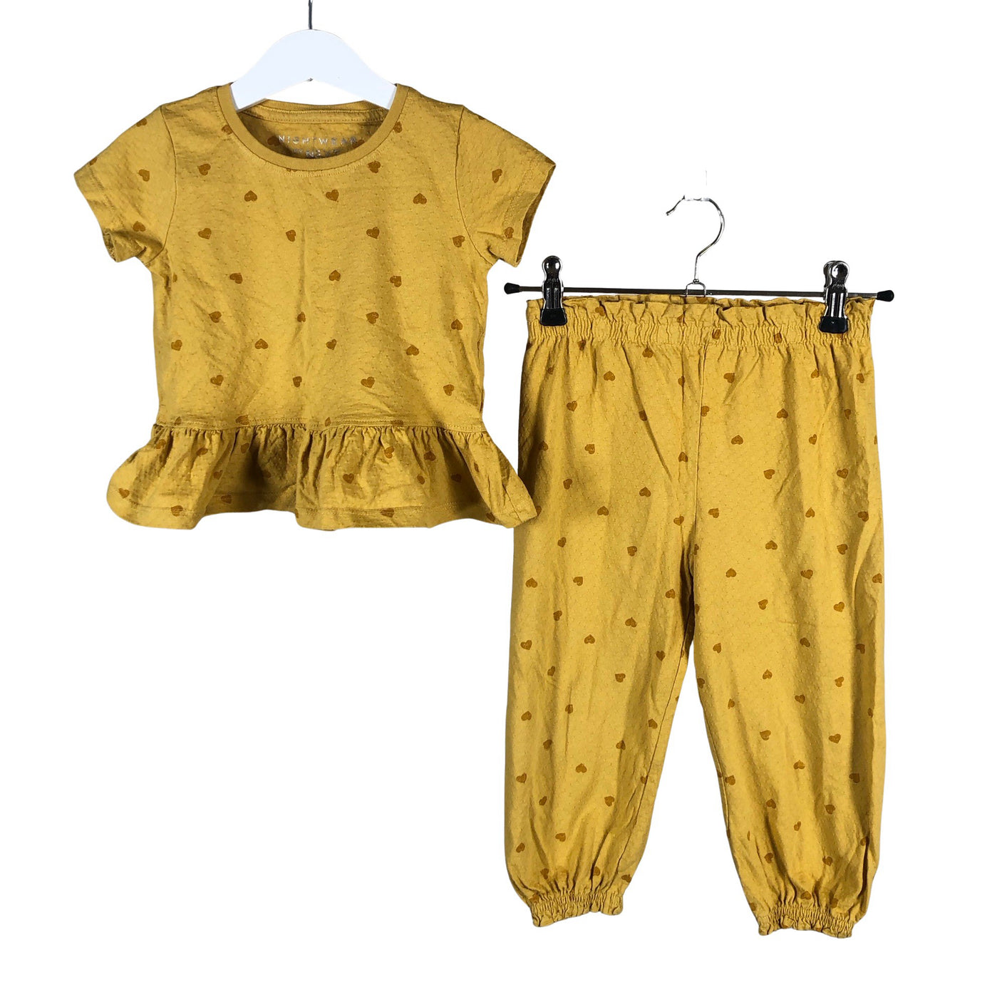 Unisex Next - T-shirt, size 86 - 92 - Yellow (1)