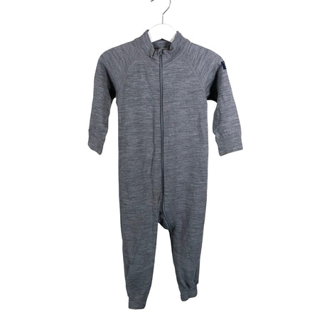 Unisex Polarn O. Pyret - Wool overall, size 80 - 86 - Gray ()