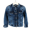 Unisex POMPdeLUX - Denim jacket, size 92 - 98 - Blue ()