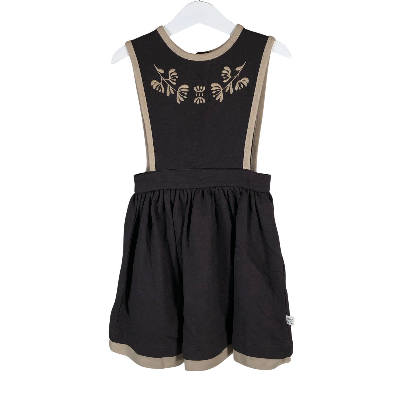 Unisex Mainio - Sweatshirt dress, size 98 - 104 - Brown (1)