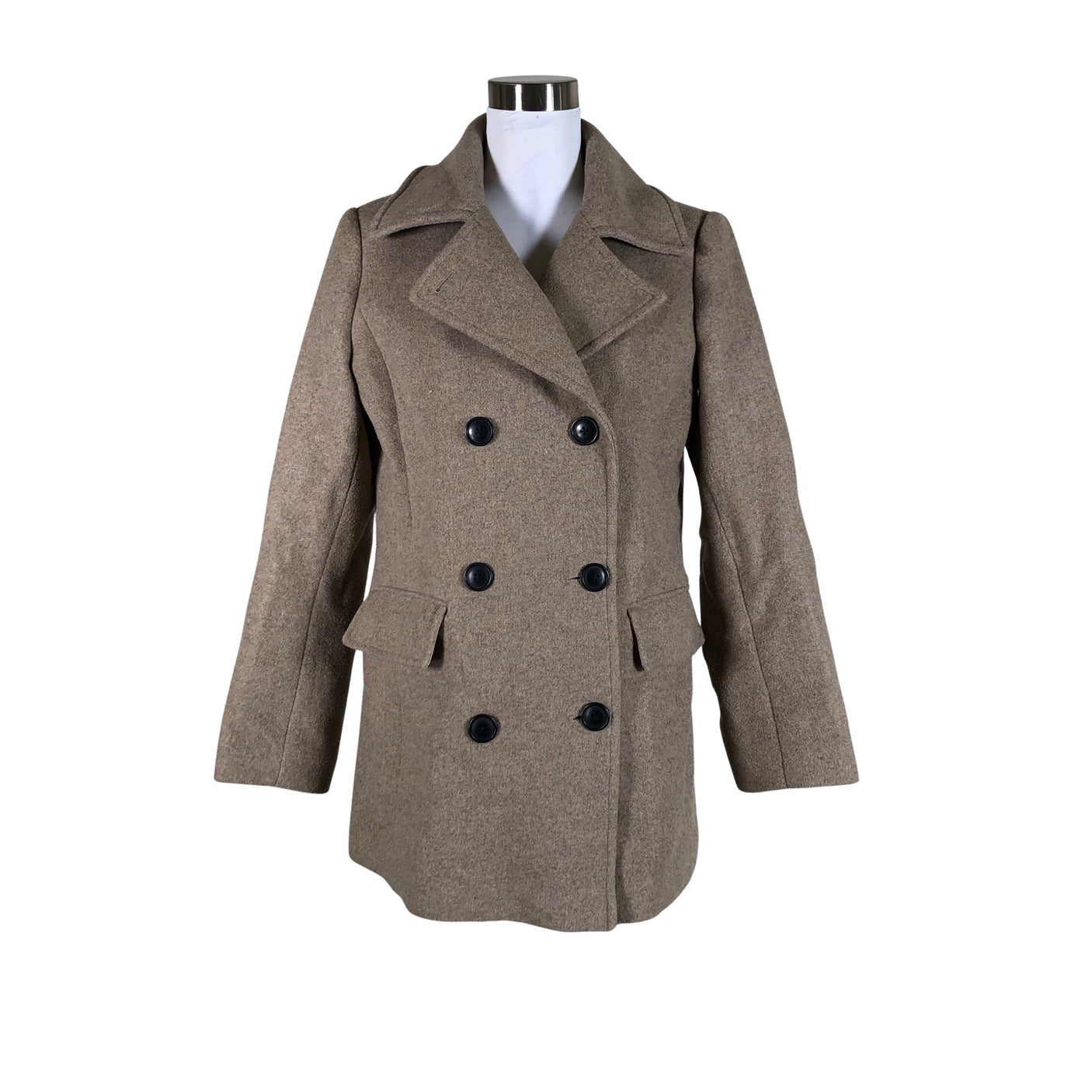 Unisex InWear - Wool coat, size 38 - Beige (1)