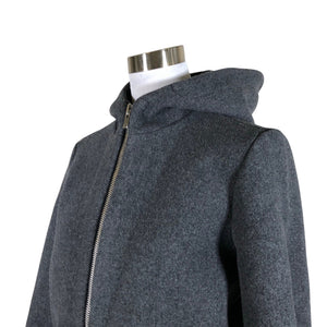 Unisex Sandro Paris - Wool coat, size 38 - Gray (3)