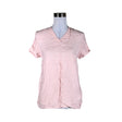 Unisex Monton - Short-sleeved blouse, size 34 - Light pink ()