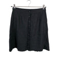 Unisex Selected - Fabric skirt, size 38 - Black ()