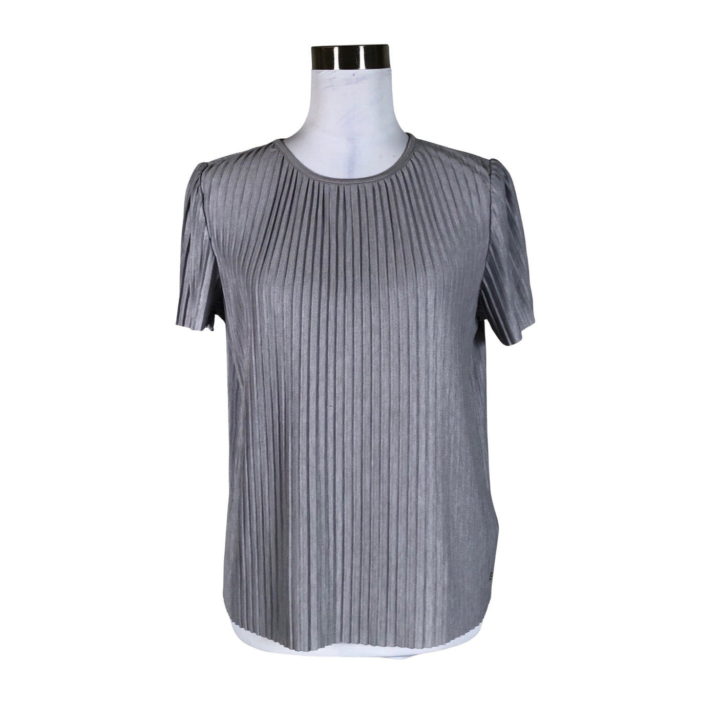Unisex Tommy Hilfiger - Short-sleeved blouse, size 34 - Gray (1)