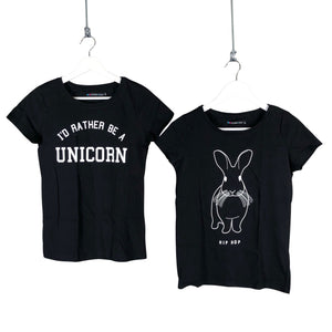 Unisex Even&Odd - T-shirt, size 34 - Black (1)