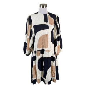 Unisex InWear - Schiffon dress, size 38 - Natural white (1)