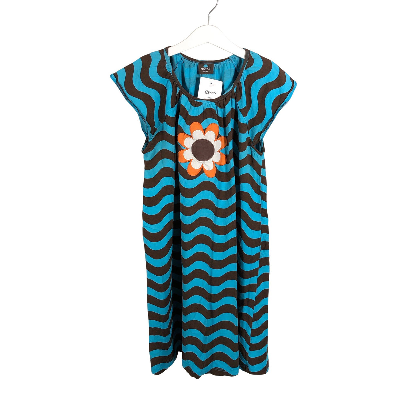 Unisex me&i - Tricot dress, size 158 - 164 - Brown (1)