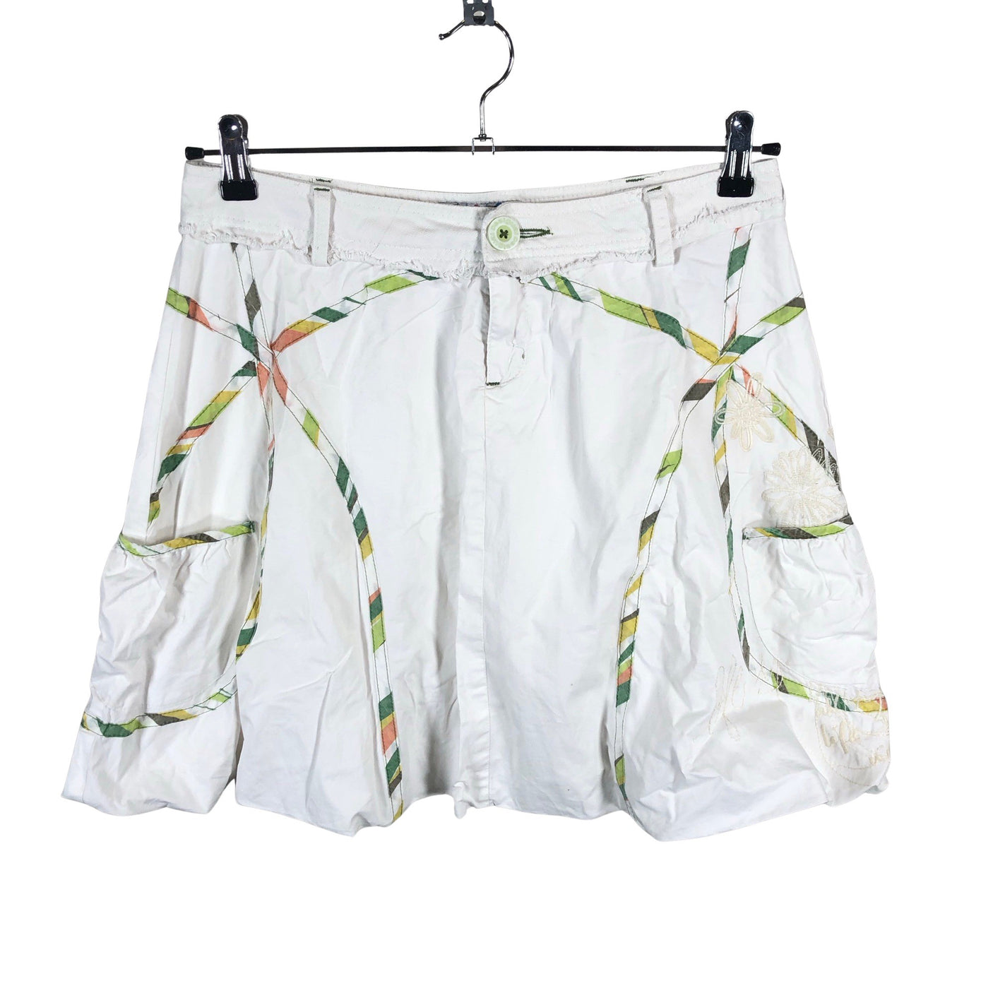 Unisex Desigual - Fabric skirt, size 40 - White (1)