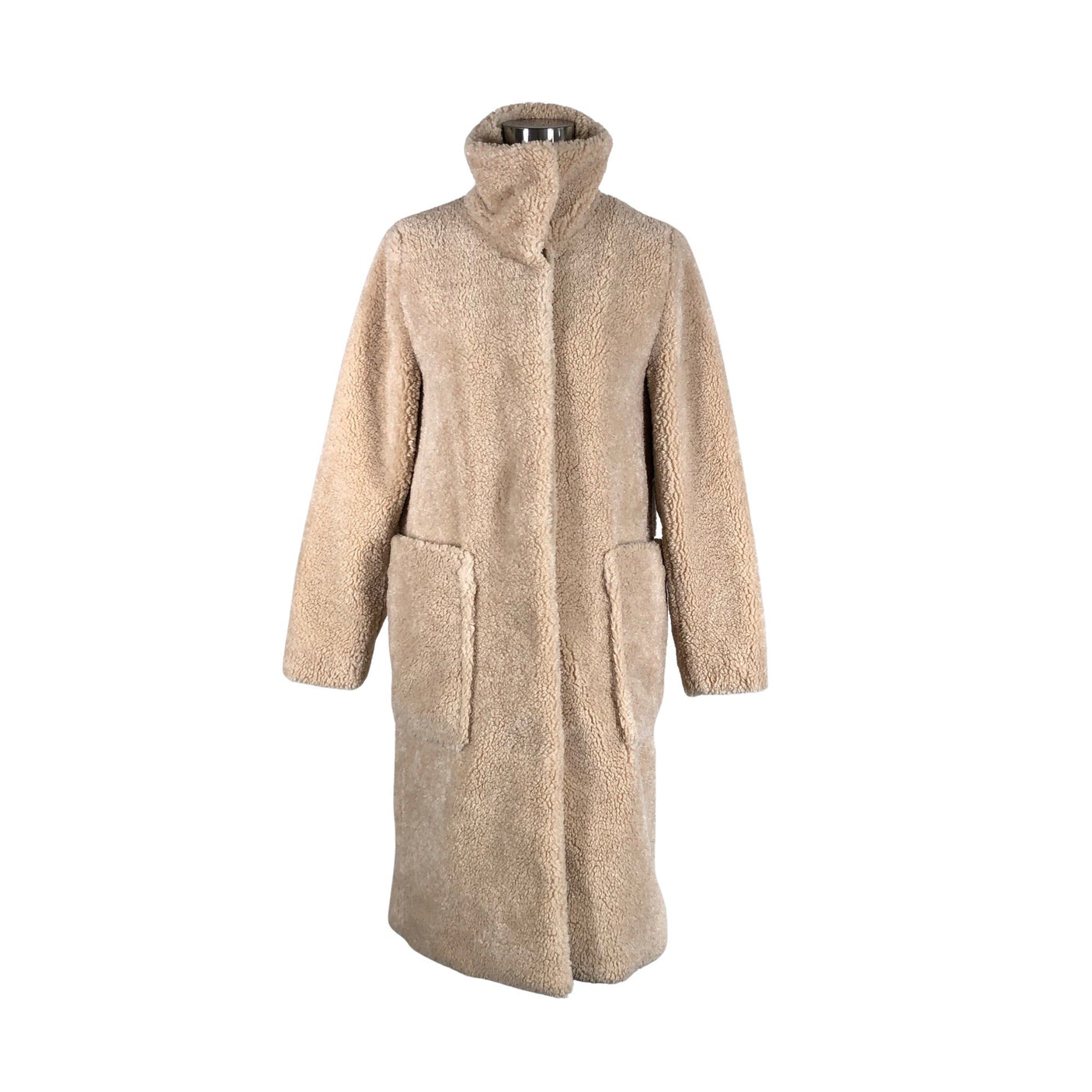 Unisex Hugo Boss - Faux fur coat, size 32 - Beige (1)