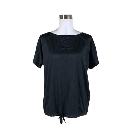 Unisex Esprit - Sports shirt, short sleeve, size 40 - Black ()