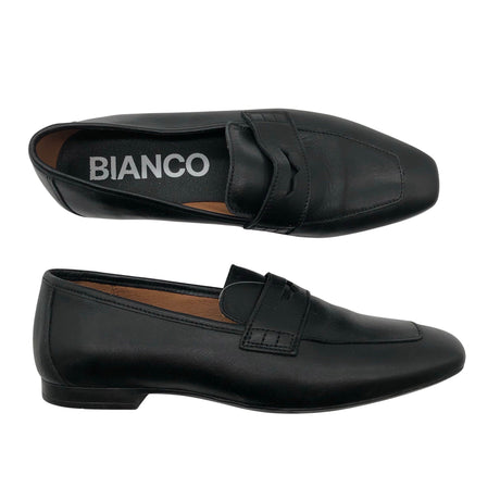 Unisex Bianco - Loafers, size 38 - Black ()
