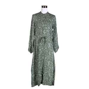 Unisex MSCH Copenhagen - Schiffon dress, size 36 - Green (1)