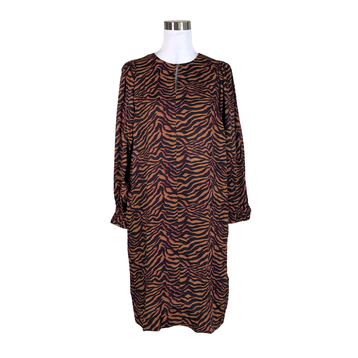 Unisex Mos Mosh - Schiffon dress, size 34 - Brown (1)