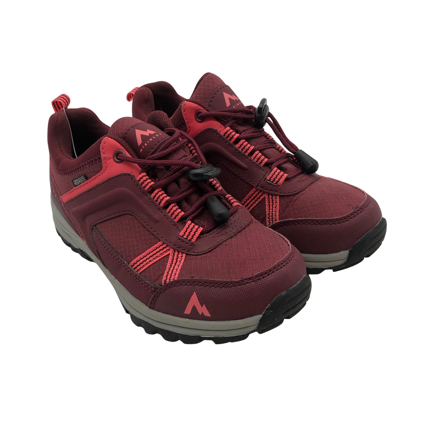 Unisex McKinley - Spring/Fall shoes, size 35 - Wine red (2)